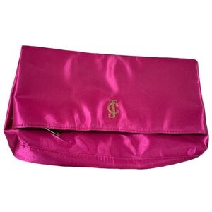 Juicy Couture Fuchsia Satin Clutch NWT!